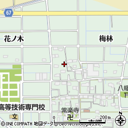 愛知県稲沢市堀之内町（大門）周辺の地図