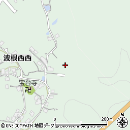 島根県大田市久手町波根西大西708周辺の地図