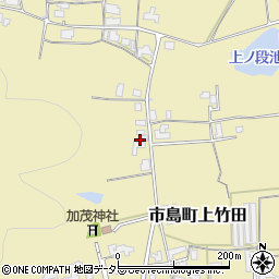 兵庫県丹波市市島町上竹田2052-4周辺の地図