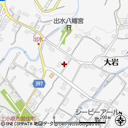 静岡県富士宮市大岩1602周辺の地図