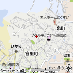 愛知県瀬戸市湯之根町24周辺の地図