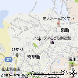愛知県瀬戸市湯之根町24周辺の地図