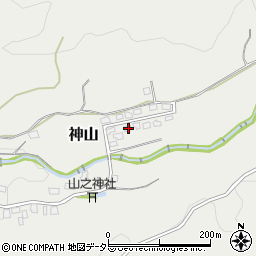 静岡県御殿場市神山376-21周辺の地図