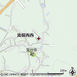 島根県大田市久手町波根西大西732周辺の地図