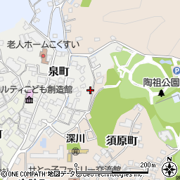 愛知県瀬戸市泉町26周辺の地図