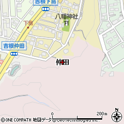 愛知県名古屋市守山区吉根（仲田）周辺の地図