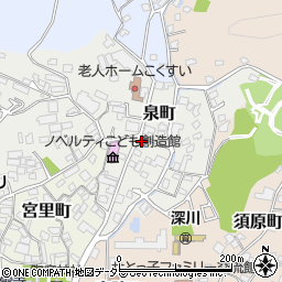 愛知県瀬戸市泉町53周辺の地図