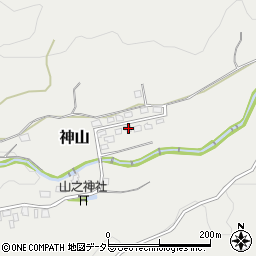 静岡県御殿場市神山376-22周辺の地図