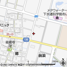 愛知県稲沢市平和町須ケ谷前浪344周辺の地図