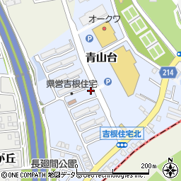 愛知県名古屋市守山区青山台周辺の地図