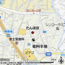 静岡県富士宮市東阿幸地169周辺の地図