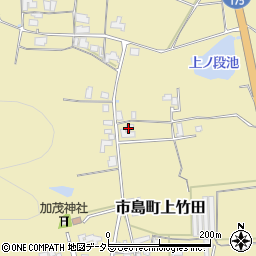 兵庫県丹波市市島町上竹田1995周辺の地図