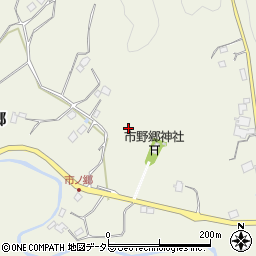 千葉県勝浦市市野郷周辺の地図