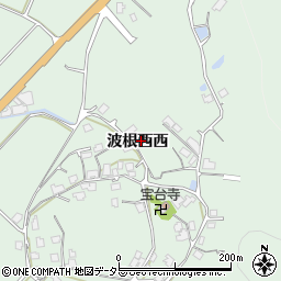 島根県大田市久手町波根西西周辺の地図