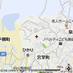 愛知県瀬戸市湯之根町周辺の地図