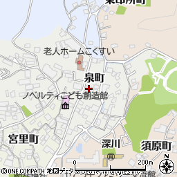 愛知県瀬戸市泉町52周辺の地図