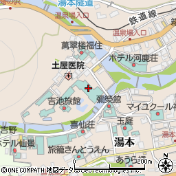吉池旅館周辺の地図