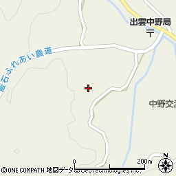 島根県雲南市三刀屋町中野270周辺の地図