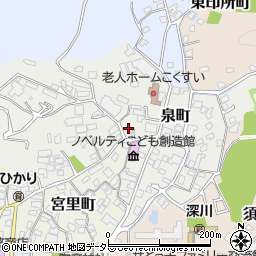 愛知県瀬戸市泉町99周辺の地図