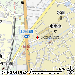 愛知県瀬戸市東松山町151周辺の地図