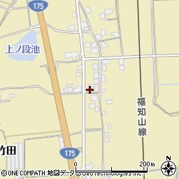 兵庫県丹波市市島町上竹田1178周辺の地図