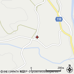 岡山県津山市阿波中土居1060周辺の地図