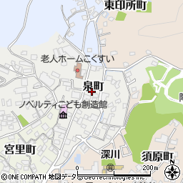 愛知県瀬戸市泉町51周辺の地図