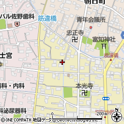 静岡県富士宮市宝町20-15周辺の地図
