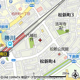 愛知県春日井市松新町4丁目6周辺の地図