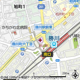 春日井市ルネック周辺の地図