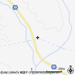 鳥取県日野郡日南町菅沢609-1周辺の地図
