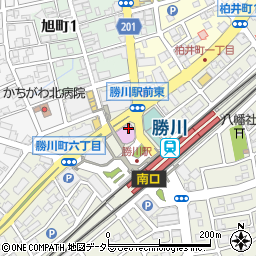 明光義塾　ルネック勝川駅前教室周辺の地図