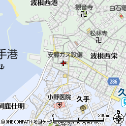 島根県大田市久手町（波根西原口）周辺の地図