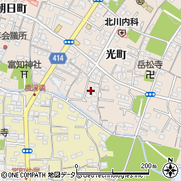 静岡県富士宮市光町5-6周辺の地図