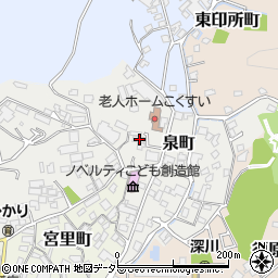 愛知県瀬戸市泉町92周辺の地図