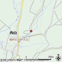 静岡県富士宮市西山周辺の地図