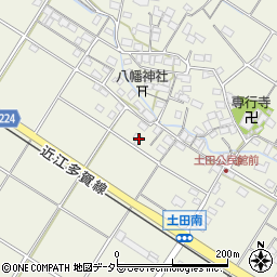 滋賀県犬上郡多賀町土田707周辺の地図