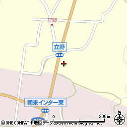 兵庫県朝来市立野40周辺の地図