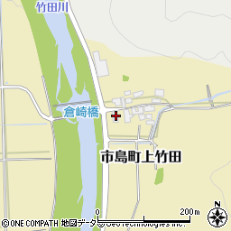 兵庫県丹波市市島町上竹田1504周辺の地図