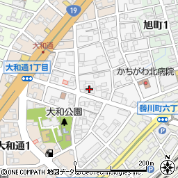 ロイヤルシャトー勝川２周辺の地図