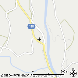 岡山県津山市阿波中土居1114周辺の地図