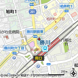 ホテルプラザ勝川周辺の地図