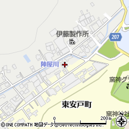 愛知県瀬戸市上陣屋町16周辺の地図