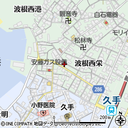 島根県大田市久手町波根西原口2018周辺の地図
