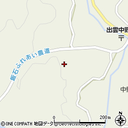 島根県雲南市三刀屋町中野247周辺の地図