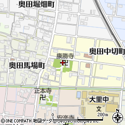 曹洞宗　康勝寺周辺の地図