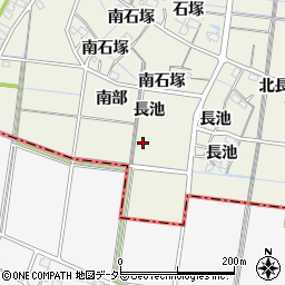 愛知県稲沢市祖父江町島本（南部）周辺の地図