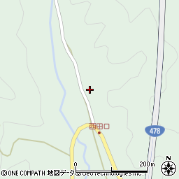 京都府船井郡京丹波町水呑西田14周辺の地図