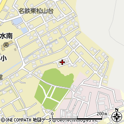 愛知県瀬戸市東松山町337周辺の地図
