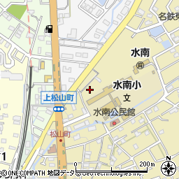愛知県瀬戸市東松山町165周辺の地図